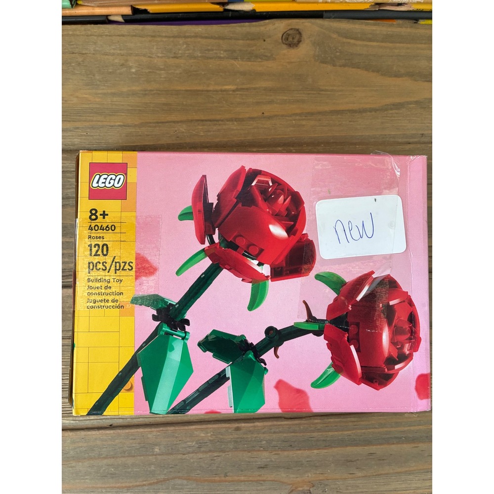LEGO Roses 40460 Botanical Collection Building Toy Set 120 Pieces New